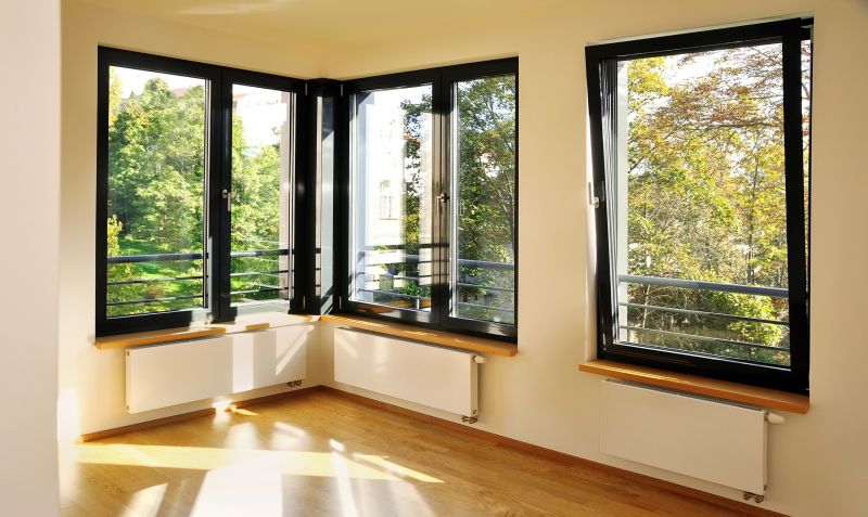 Casement Windows on a Modern Home